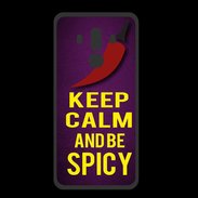 Coque  Huawei MATE 10 PRO PREMIUM Keep Calm and Be Spicy Violet