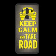 Coque  Huawei MATE 10 PRO PREMIUM Keep Calm and Take o road 2 Gris