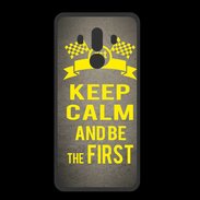 Coque  Huawei MATE 10 PRO PREMIUM Keep Calm and Be the First Gris