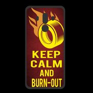 Coque  Huawei MATE 10 PRO PREMIUM Keep Calm and Burn Out Rouge