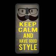 Coque  Huawei MATE 10 PRO PREMIUM Keep Calm and Have a good Style Gris