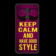 Coque  Huawei MATE 10 PRO PREMIUM Keep Calm and Have a good Style Rose