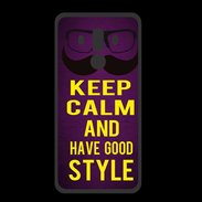 Coque  Huawei MATE 10 PRO PREMIUM Keep Calm and Have a good Style Violet