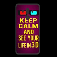 Coque  Huawei MATE 10 PRO PREMIUM Keep Calm and See your life 3D Rose