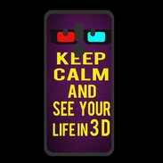 Coque  Huawei MATE 10 PRO PREMIUM Keep Calm and See your life 3D Violet