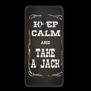 Coque  Huawei MATE 10 PRO PREMIUM Keep Calm and Take Jack Gris