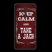 Coque  Huawei MATE 10 PRO PREMIUM Keep Calm and Take Jack Rouge