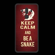 Coque  Huawei MATE 10 PRO PREMIUM Keep Calm and Be a Snake Rouge