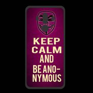 Coque  Huawei MATE 10 PRO PREMIUM Keep Calm and Be Anonymous Rose