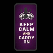 Coque  Huawei MATE 10 PRO PREMIUM Keep Calm and Carry on Violet