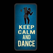 Coque  Huawei MATE 10 PRO PREMIUM Keep Calm and Dance Bleu