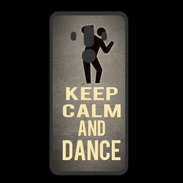 Coque  Huawei MATE 10 PRO PREMIUM Keep Calm and Dance Gris