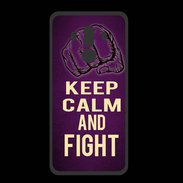 Coque  Huawei MATE 10 PRO PREMIUM Keep Calm and Fight Violet