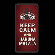 Coque  Huawei MATE 10 PRO PREMIUM Keep Calm and Hakuna Matata Rouge