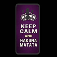 Coque  Huawei MATE 10 PRO PREMIUM Keep Calm and Hakuna Matata Violet