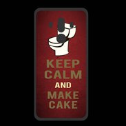 Coque  Huawei MATE 10 PRO PREMIUM Keep Calm and Make cake Rouge