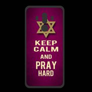 Coque  Huawei MATE 10 PRO PREMIUM Keep Calm and Pray jewish Rose