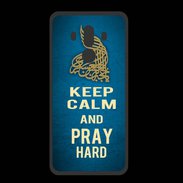 Coque  Huawei MATE 10 PRO PREMIUM Keep Calm and Pray Muslim Bleu