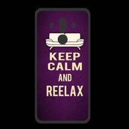 Coque  Huawei MATE 10 PRO PREMIUM Keep Calm and Reelax Violet