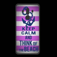 Coque  Huawei MATE 10 PRO PREMIUM Keep Calm and Think Beach Rose