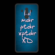 Coque  Huawei MATE 10 PRO PREMIUM LOL MDR bleu ZG