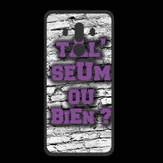 Coque  Huawei MATE 10 PRO PREMIUM Ta l'seum ou bien Violet