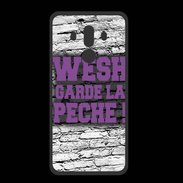 Coque  Huawei MATE 10 PRO PREMIUM Wesh garde la pèche Violet