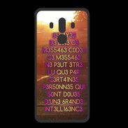 Coque  Huawei MATE 10 PRO PREMIUM Message codé ZG