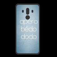 Coque  Huawei MATE 10 PRO PREMIUM Apéro bédo dodo bleu ZG