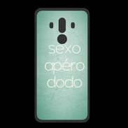 Coque  Huawei MATE 10 PRO PREMIUM Sexo Apéro Dodo vert ZG