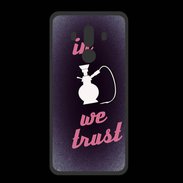 Coque  Huawei MATE 10 PRO PREMIUM In Chicha We trust Rouge ZG