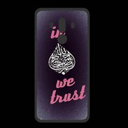 Coque  Huawei MATE 10 PRO PREMIUM In Islam We trust Rouge ZG
