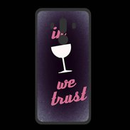 Coque  Huawei MATE 10 PRO PREMIUM In Wine We trust Rouge ZG