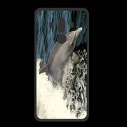 Coque  Huawei MATE 10 PRO PREMIUM Coque Dauphin et vague