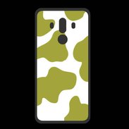 Coque  Huawei MATE 10 PRO PREMIUM vache verte