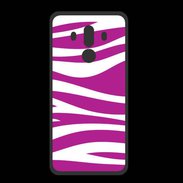 Coque  Huawei MATE 10 PRO PREMIUM zèbre rose & blanc