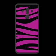 Coque  Huawei MATE 10 PRO PREMIUM zèbre rose & noir