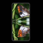 Coque  Huawei MATE 10 PRO PREMIUM DP oiseau mirroir