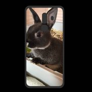 Coque  Huawei MATE 10 PRO PREMIUM Lapin nair noir et gris 75