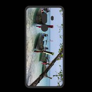 Coque  Huawei MATE 10 PRO PREMIUM DP Barge en bord de plage 2