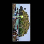 Coque  Huawei MATE 10 PRO PREMIUM DP Barge en bord de plage