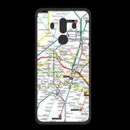 Coque  Huawei MATE 10 PRO PREMIUM Plan de métro de Paris