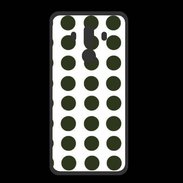Coque  Huawei MATE 10 PRO PREMIUM pois vert foncé