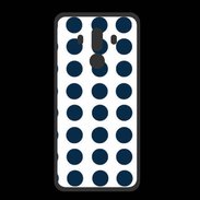 Coque  Huawei MATE 10 PRO PREMIUM pois bleu marine