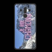 Coque  Huawei MATE 10 PRO PREMIUM Je ride Chamonix ZG