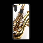 Coque  Huawei P20 Lite PREMIUM Saxophone et partitions