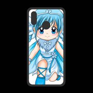 Coque  Huawei P20 Lite PREMIUM Chibi style illustration of a Super Heroine