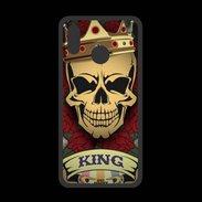 Coque  Huawei P20 Lite PREMIUM Roi tête de mort