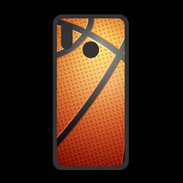 Coque  Huawei P20 Lite PREMIUM Effet Ballon de basket orange et noir