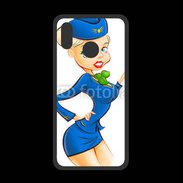 Coque  Huawei P20 Lite PREMIUM Hôtesse de l'air